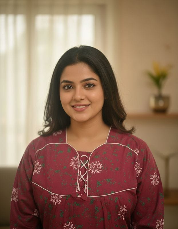 Mayas Durga Model Nighty